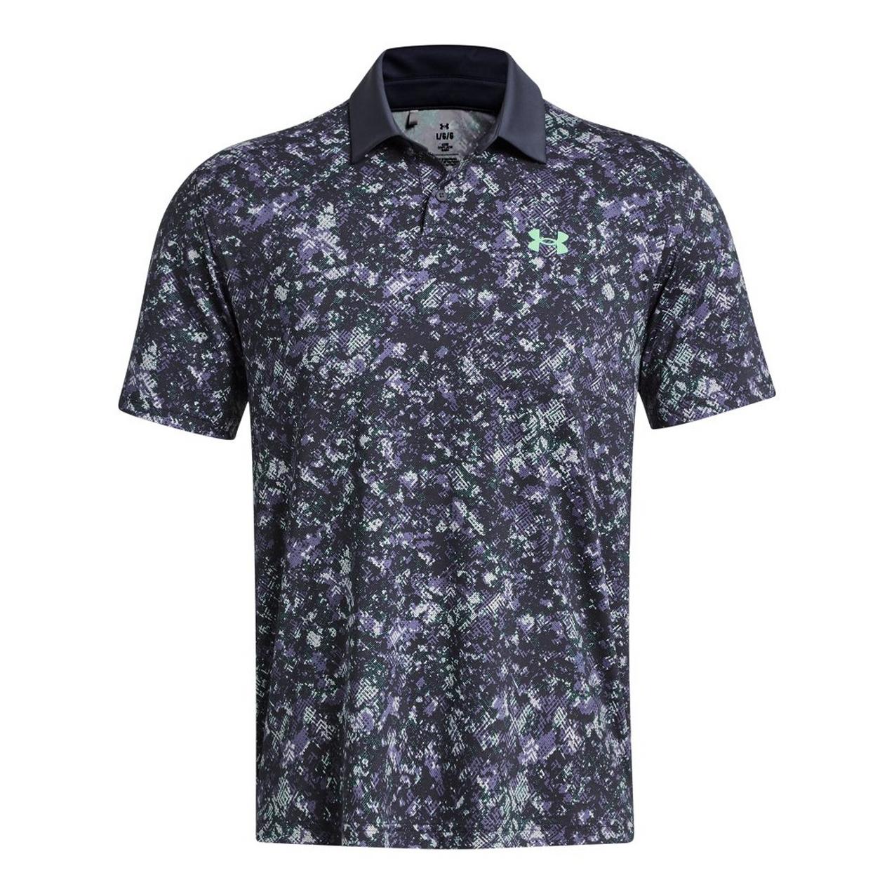 Men's T2G Printed Short Sleeve Polo