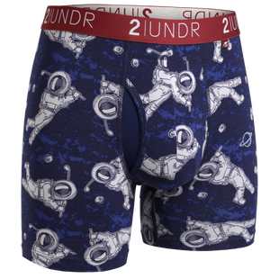 Men's Swing Shift Boxer Brief- Air Mail