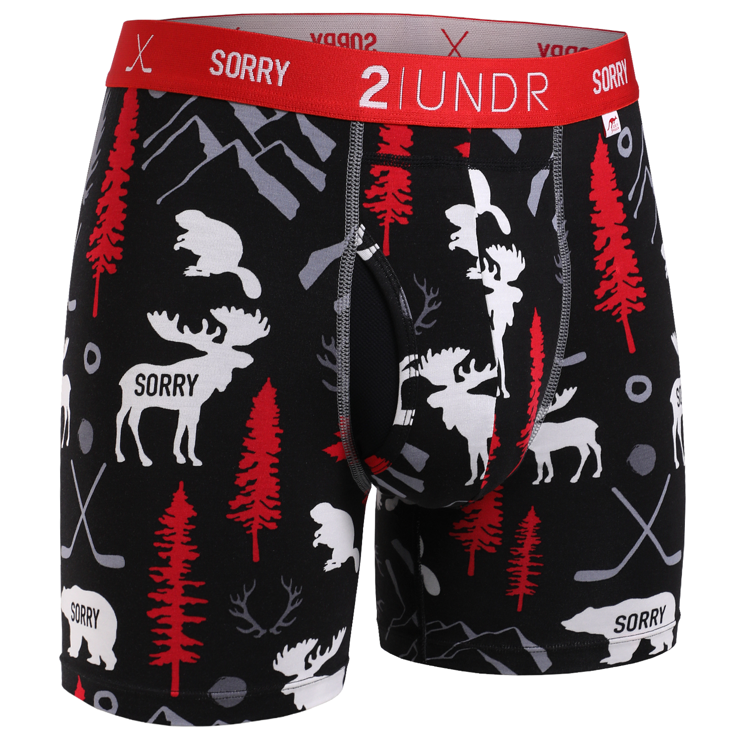 Men's Swing Shift Boxer Brief- Canada Sorry Eh