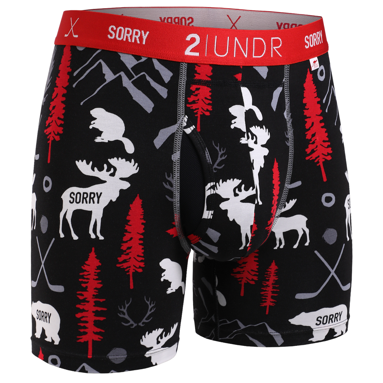 Men's Swing Shift Boxer Brief- Canada Sorry Eh