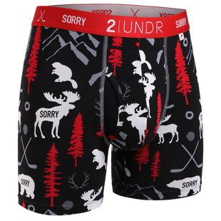 Boxeur Swing Shift pour hommes - Canada Sorry Eh 2UNDR