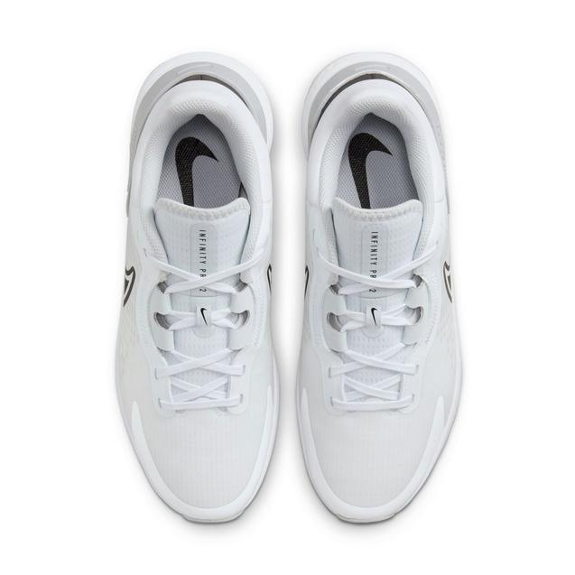 Nike INFINITY PRO 2 W 27.5 ホワイト ゴルフシューズ ナイキ(NIKE) 2023 SU メンズ インフィニティ プロ 2 ワイド