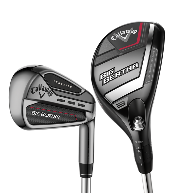 DEMO Big Bertha 23 4H 5H 6H 7-PW AW Combo Iron Set with Graphite Shafts CALLAWAY