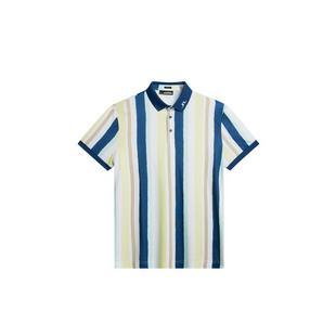 Men's Tour Tech Print Short Sleeve Polo J LINDEBERG