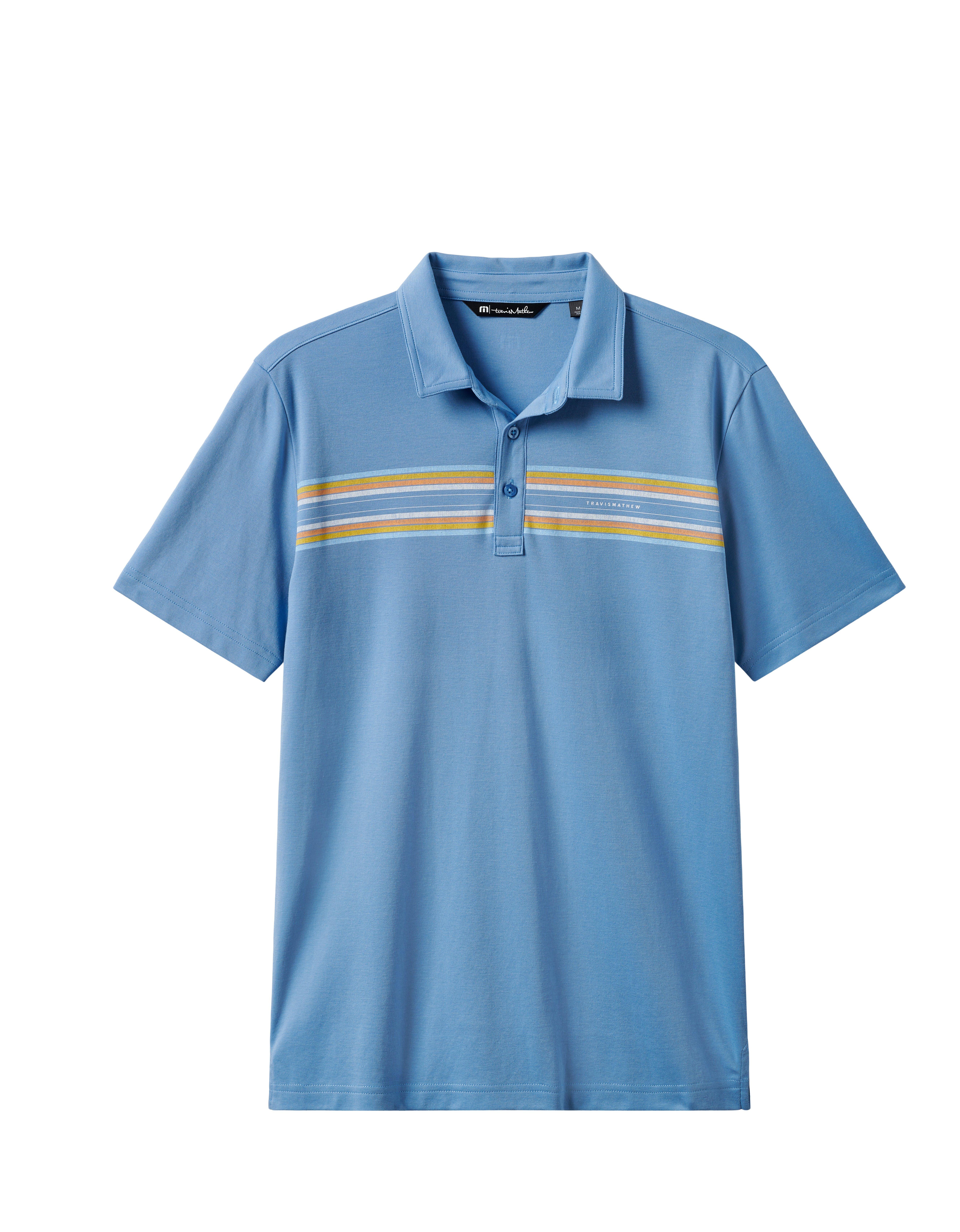 Men's Coral Beds Short Sleeve Polo