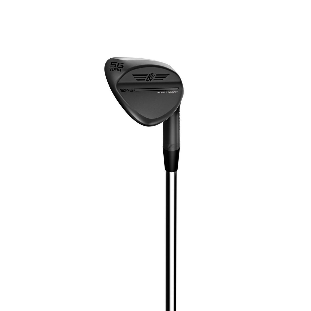 DEMO SM9 Jet Black Wedge with Steel Shaft