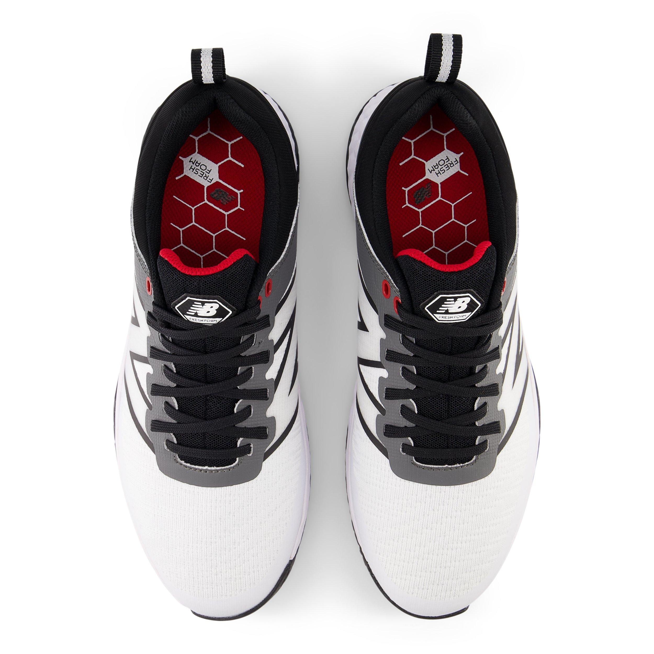 Men's Fresh Foam Contend V2 Spikeless Golf Shoe - White/Black