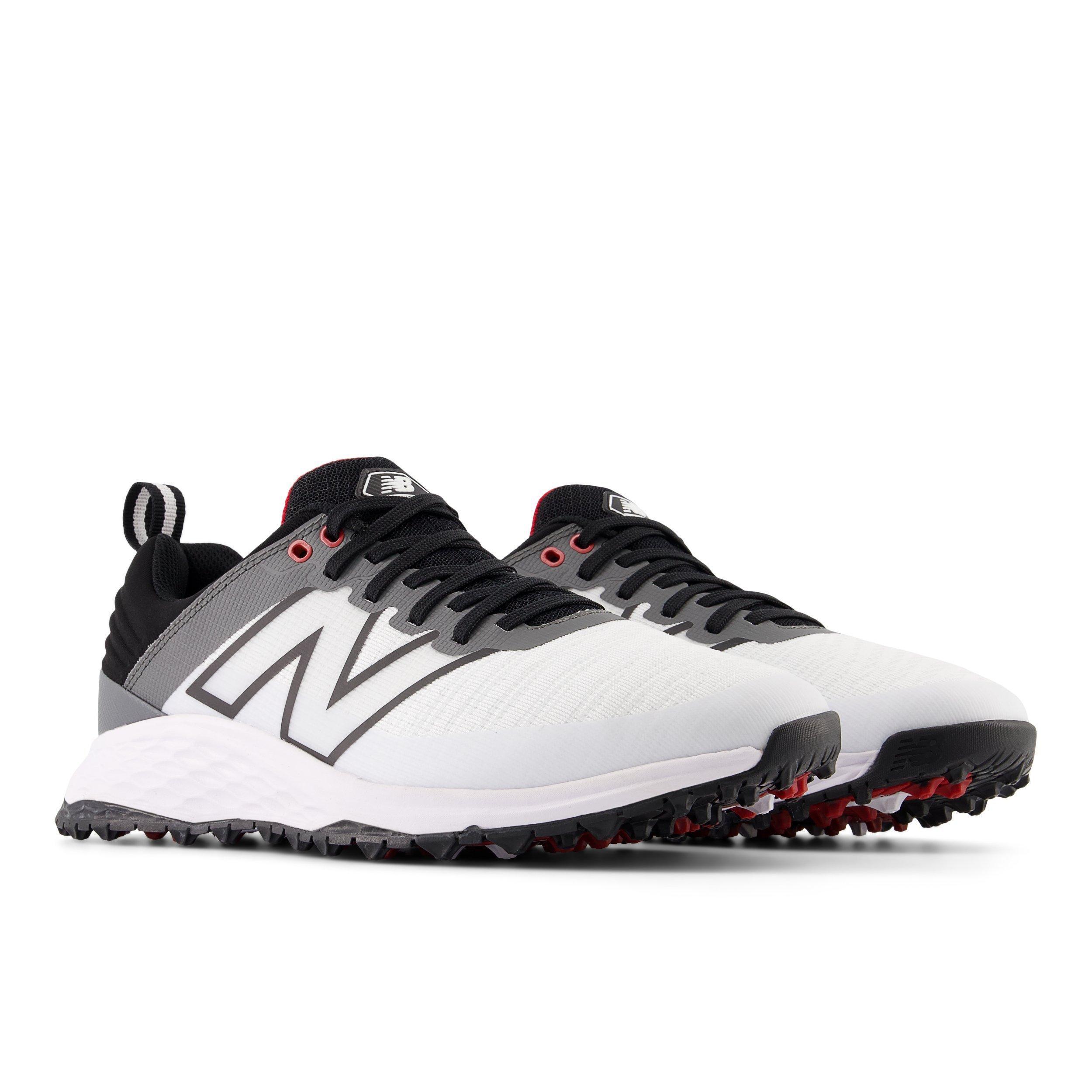 Men's Fresh Foam Contend V2 Spikeless Golf Shoe - White/Black