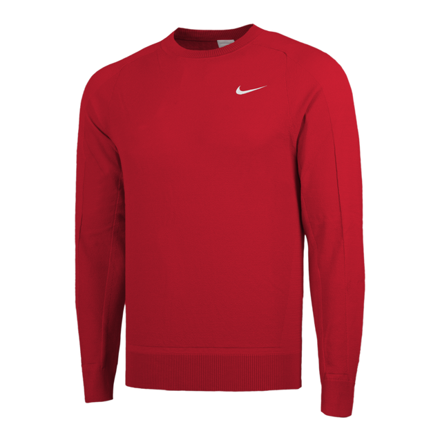 Nike red store sweater