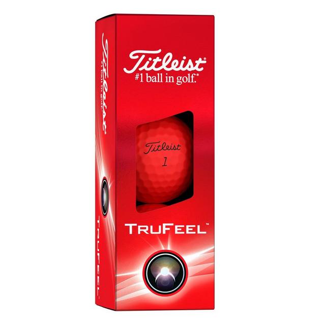【入手困難】新品 TitleistTRUFEEL トゥルーフィールマッドレッド Prior Generation - Trufeel Matte Golf Balls | TITLEIST | Golf
