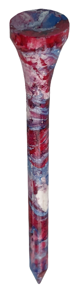 Paint Splatter 3 1/4 Inch Tees - 45 Count