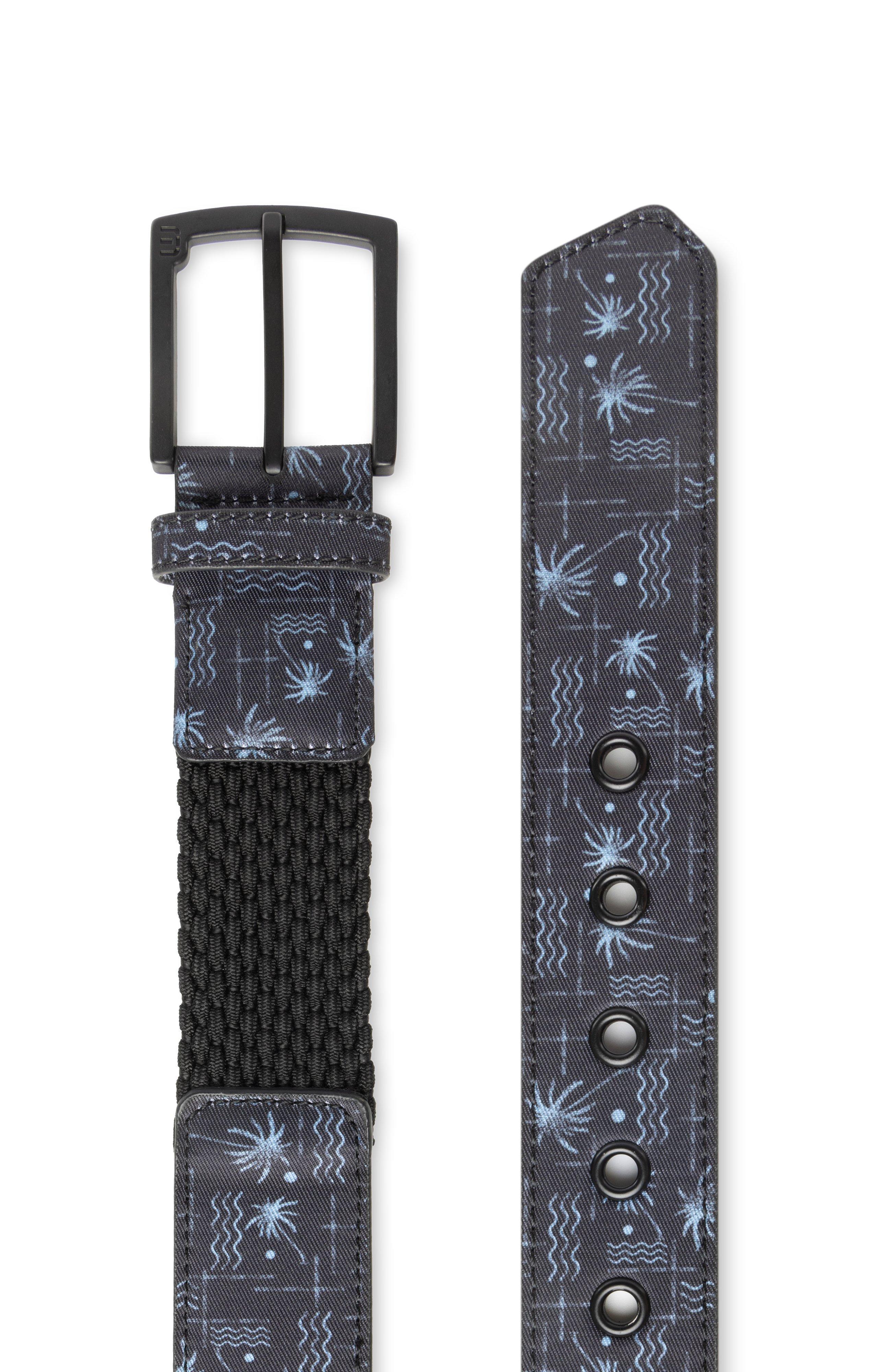 Men's Palmwood Canvas Stretch Belt