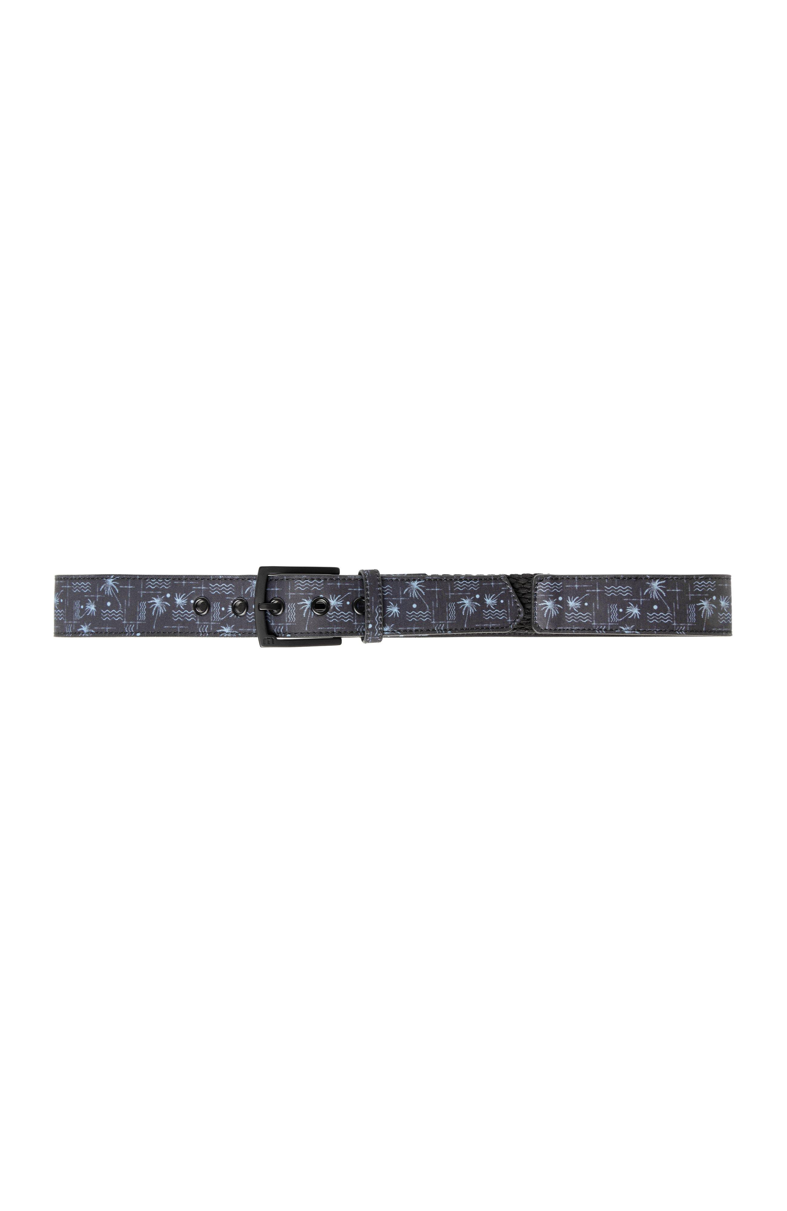 Men's Palmwood Canvas Stretch Belt