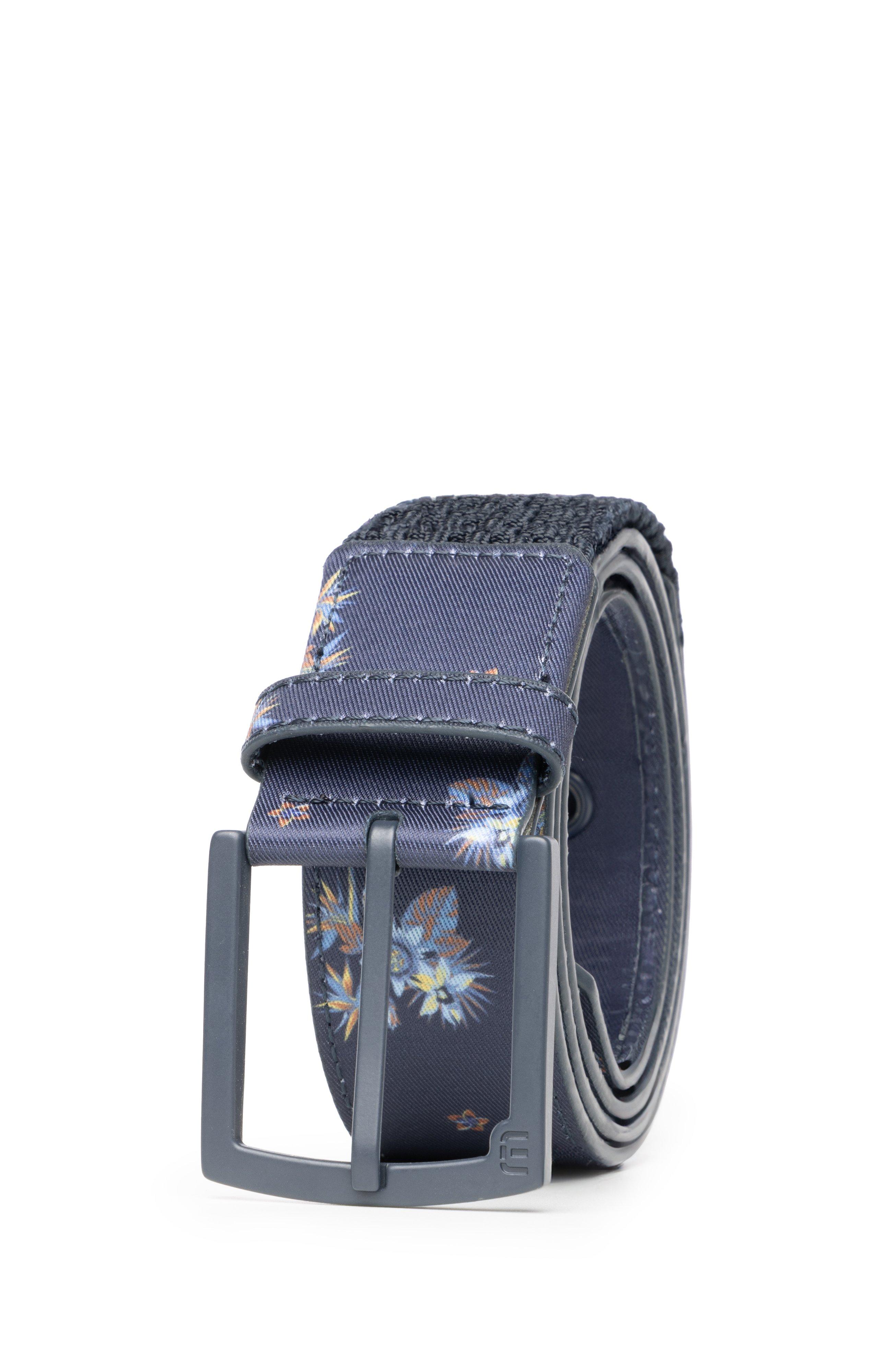 Men's Ocean Flare Canvas Stretch Belt