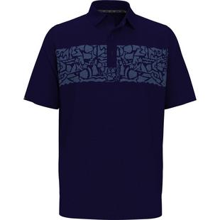 Men's Coastal Print Short Sleeve Polo CALLAWAY