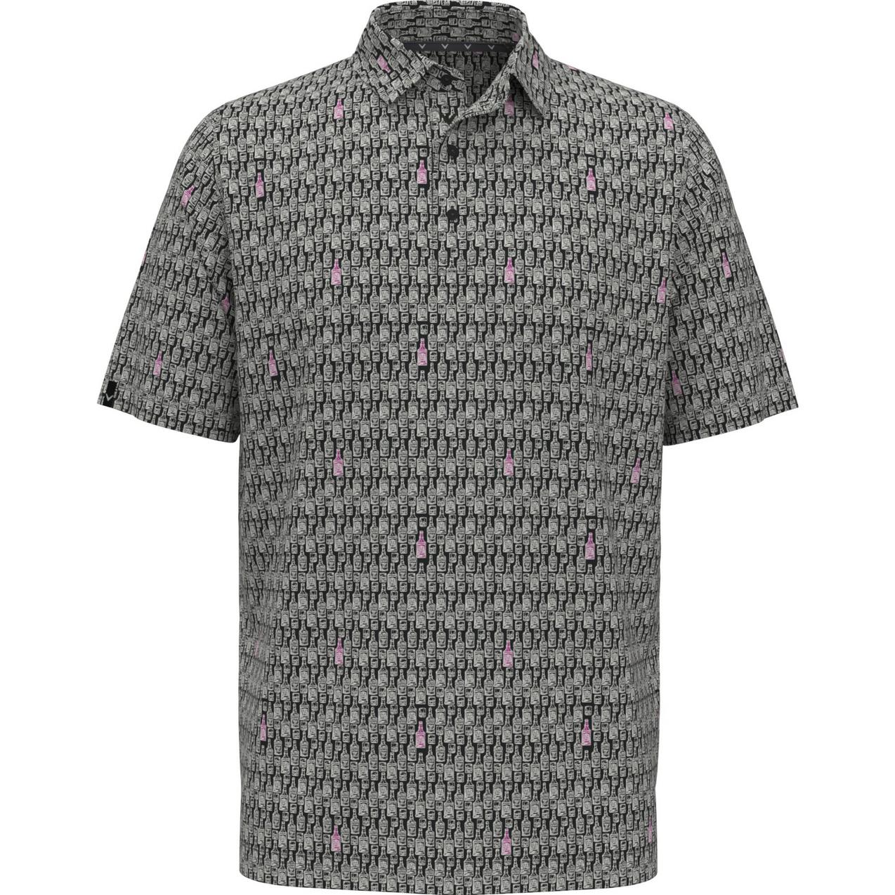 Men's All Over Scotch Short Sleeve Polo