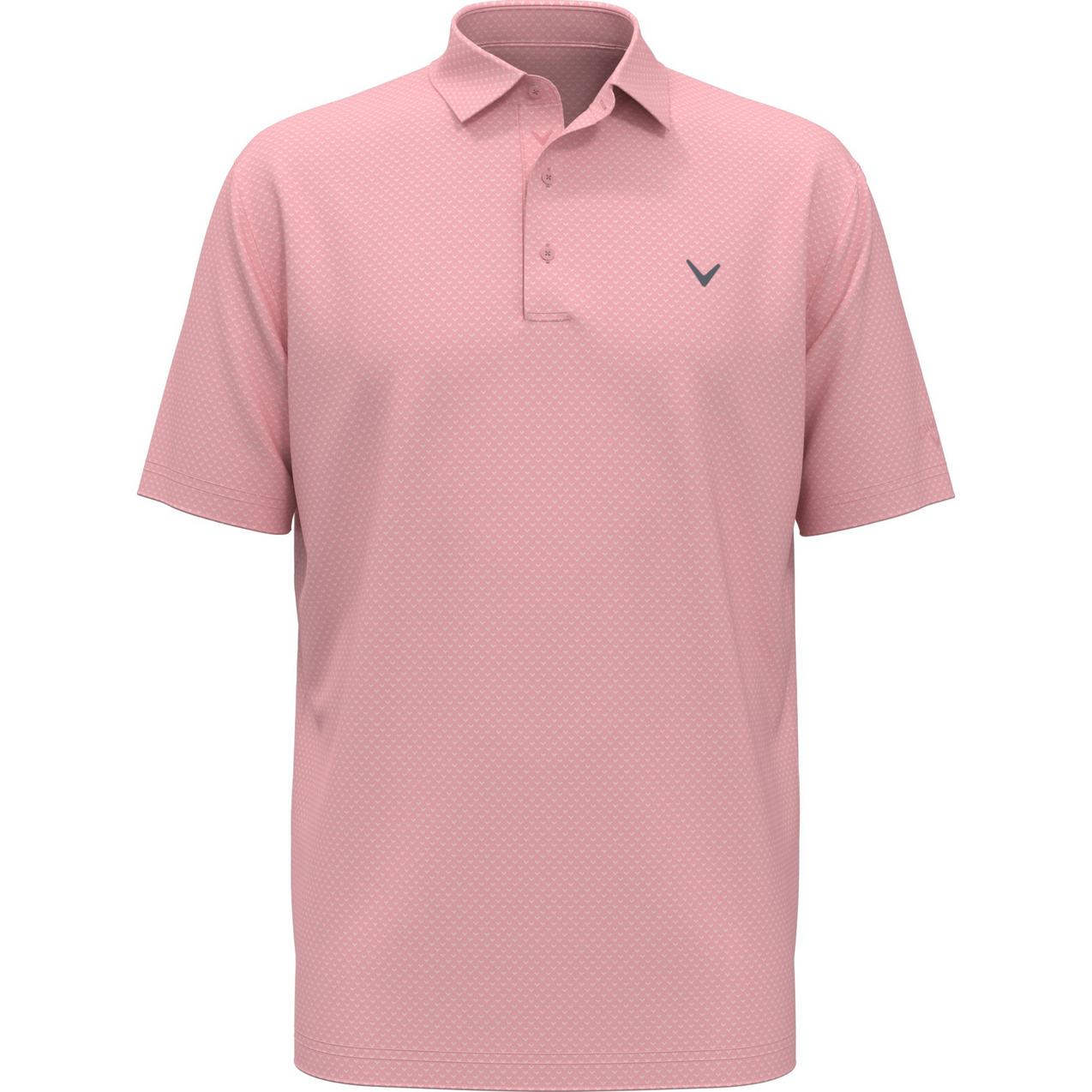 Men's Chev Jacqaurd Short Sleeve Polo