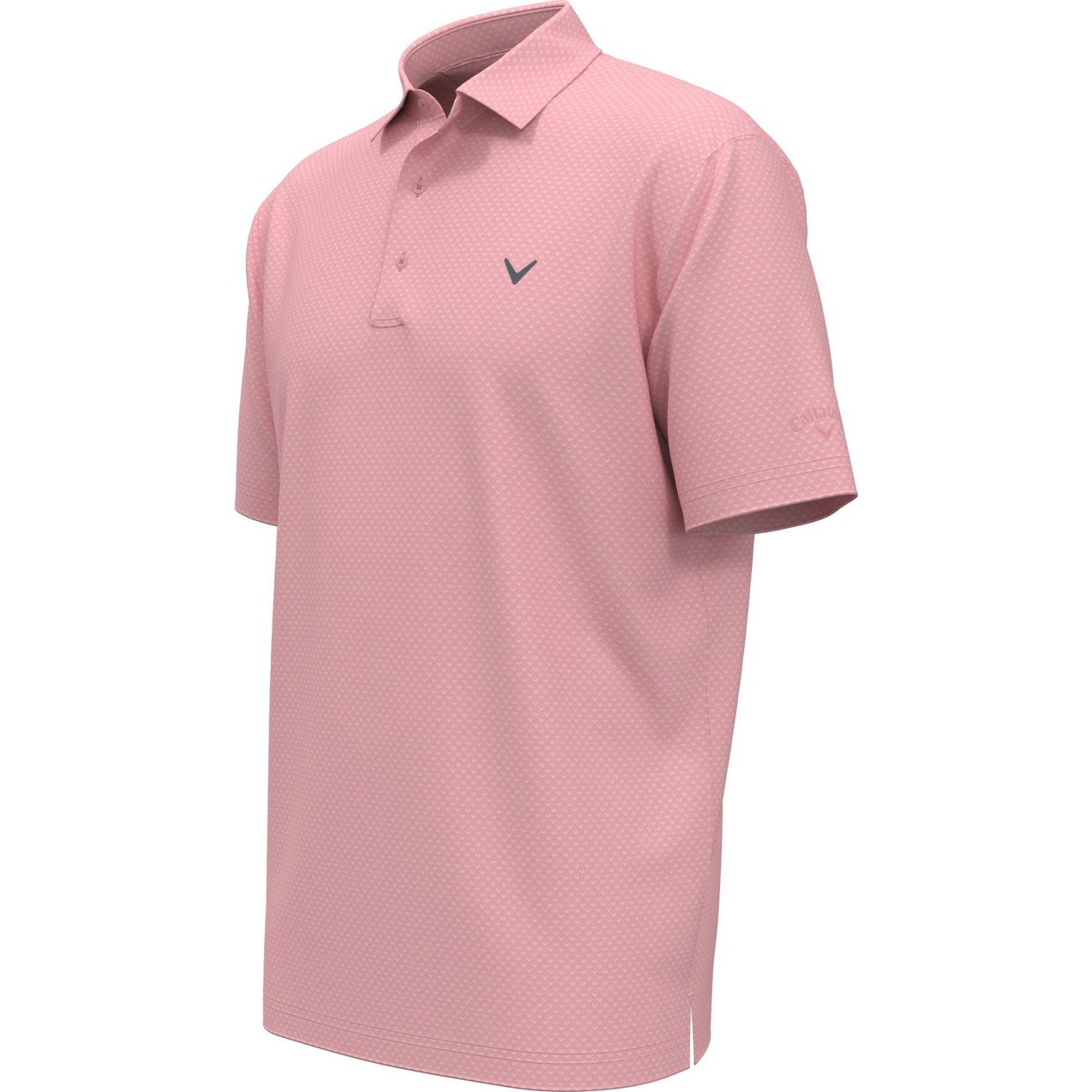 Men's Chev Jacqaurd Short Sleeve Polo