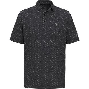 Men's Pro Spin All Over Chev Short Sleeve Polo