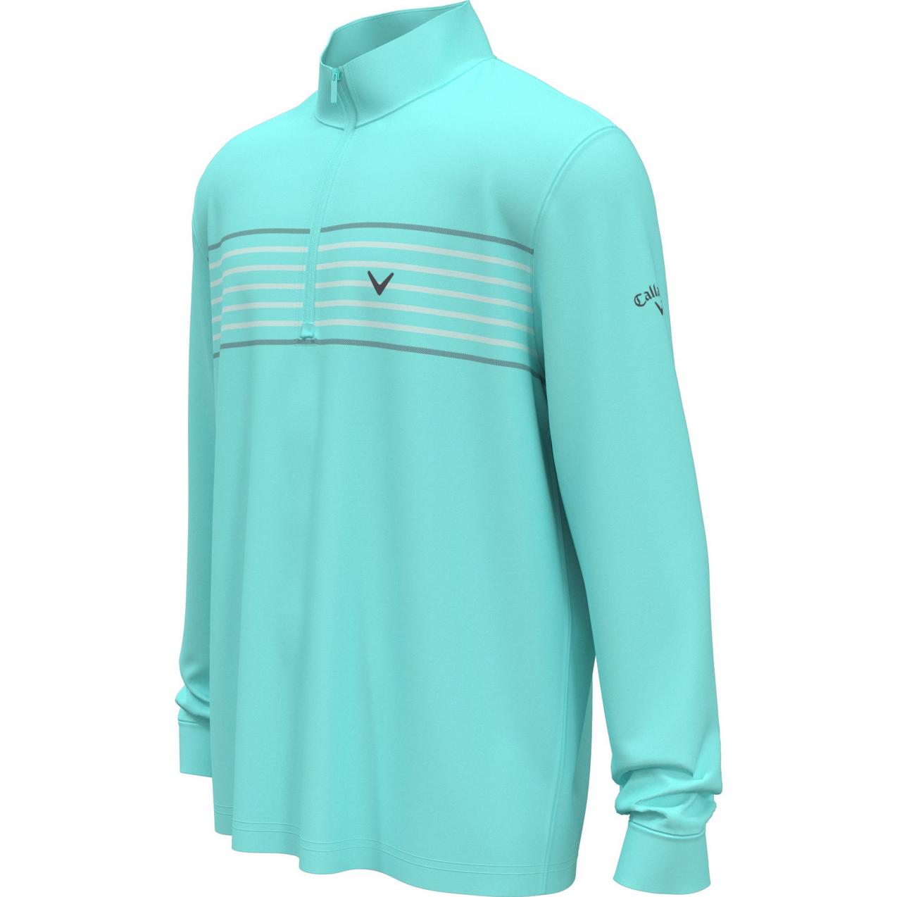 Men's Printed Sun Protection 1/4 Zip Pullover