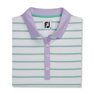 Women's Stripe Short Sleeve Polo FOOTJOY