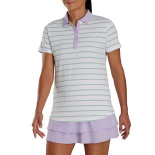 Polo &agrave; rayures pour femmes FOOTJOY