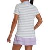 Women's Stripe Short Sleeve Polo