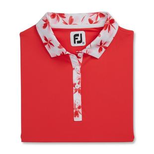 Polo Floral Trim pour femmes