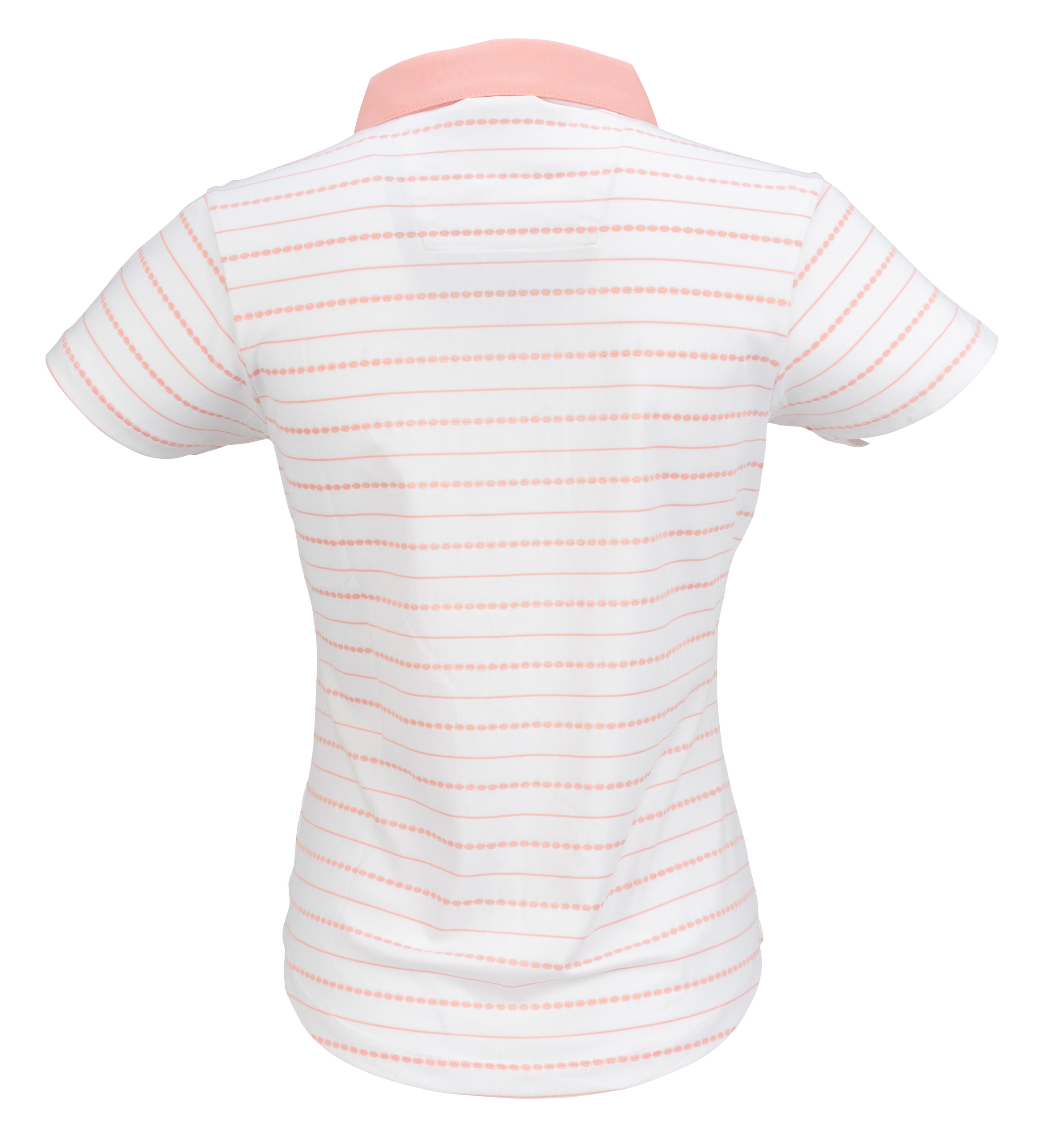 Women's Point Print Short Sleeve Polo