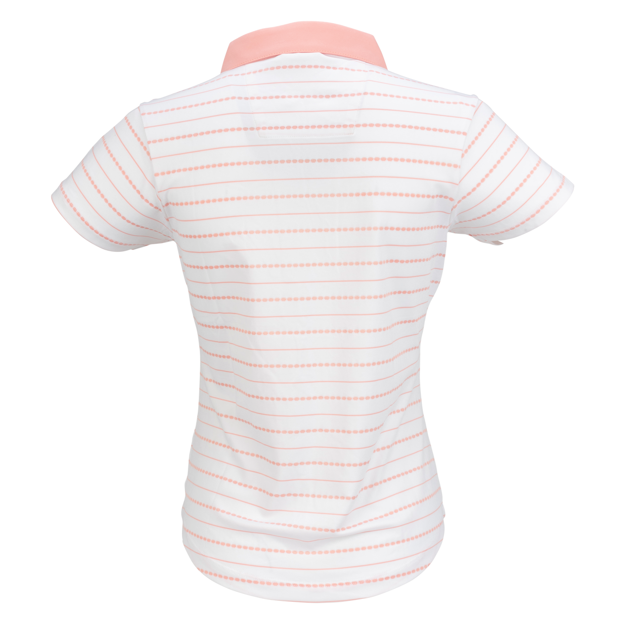 Women's Point Print Short Sleeve Polo