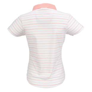 Women's Point Print Short Sleeve Polo Plus LOPEZ