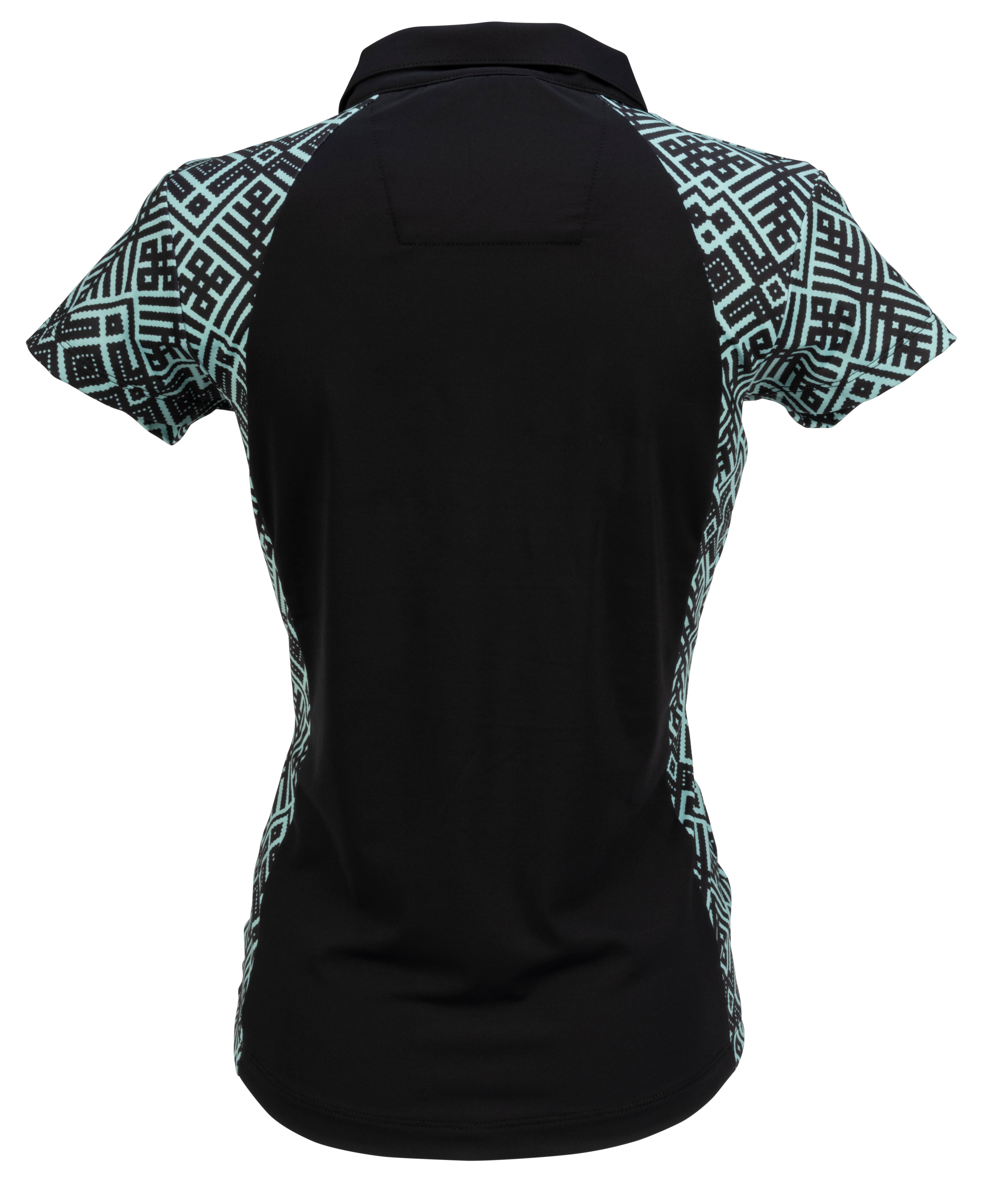 Women's Sol Print Short Sleeve Polo Plus