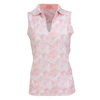 Women's Sonora Print Sleeveless Polo
