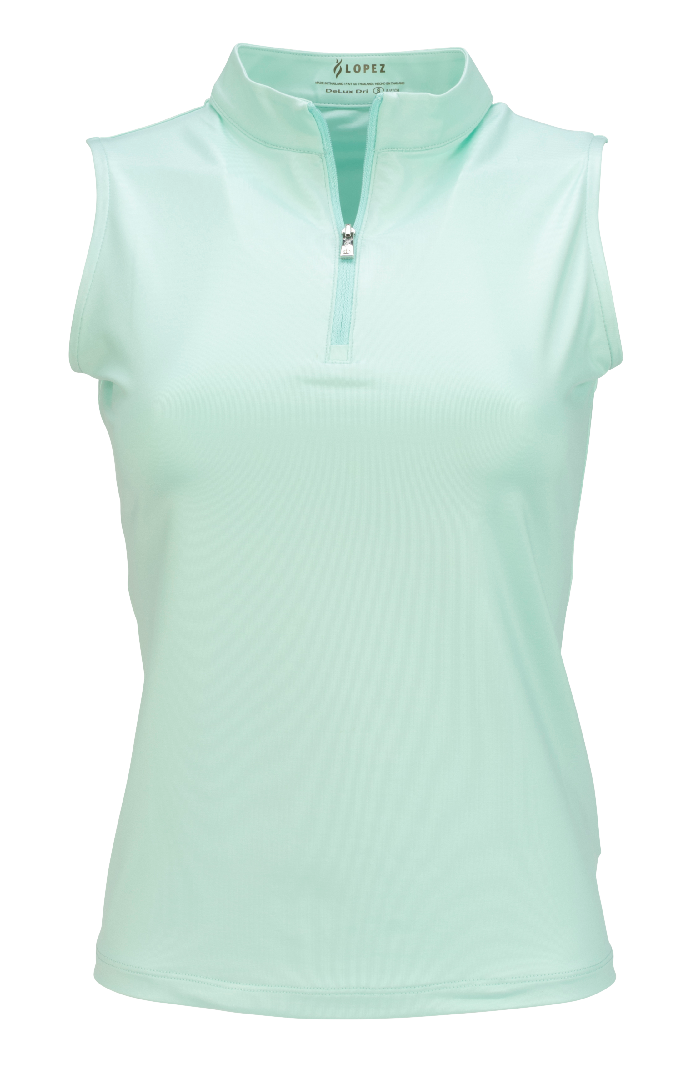 Women's Shine Sleeveless Polo Plus