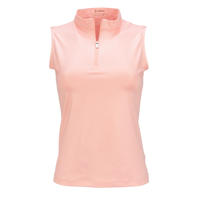 Women's Shine Sleeveless Polo LOPEZ