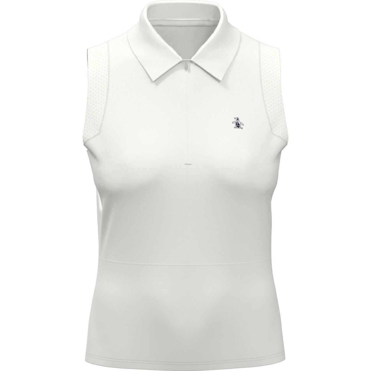 Women's Zip Sleeveless Polo