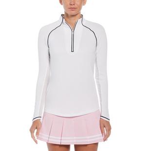 Women's Sun Protection 1/4 Zip Long Sleeve Top ORIGINAL PENGUIN GOLF