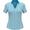 BLUE/WHITE | Women's Trademark Printed Short Sleeve Polo