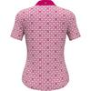 Women's Trademark Printed Short Sleeve Polo