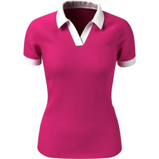 Women's Colourblock Short Sleeve Polo