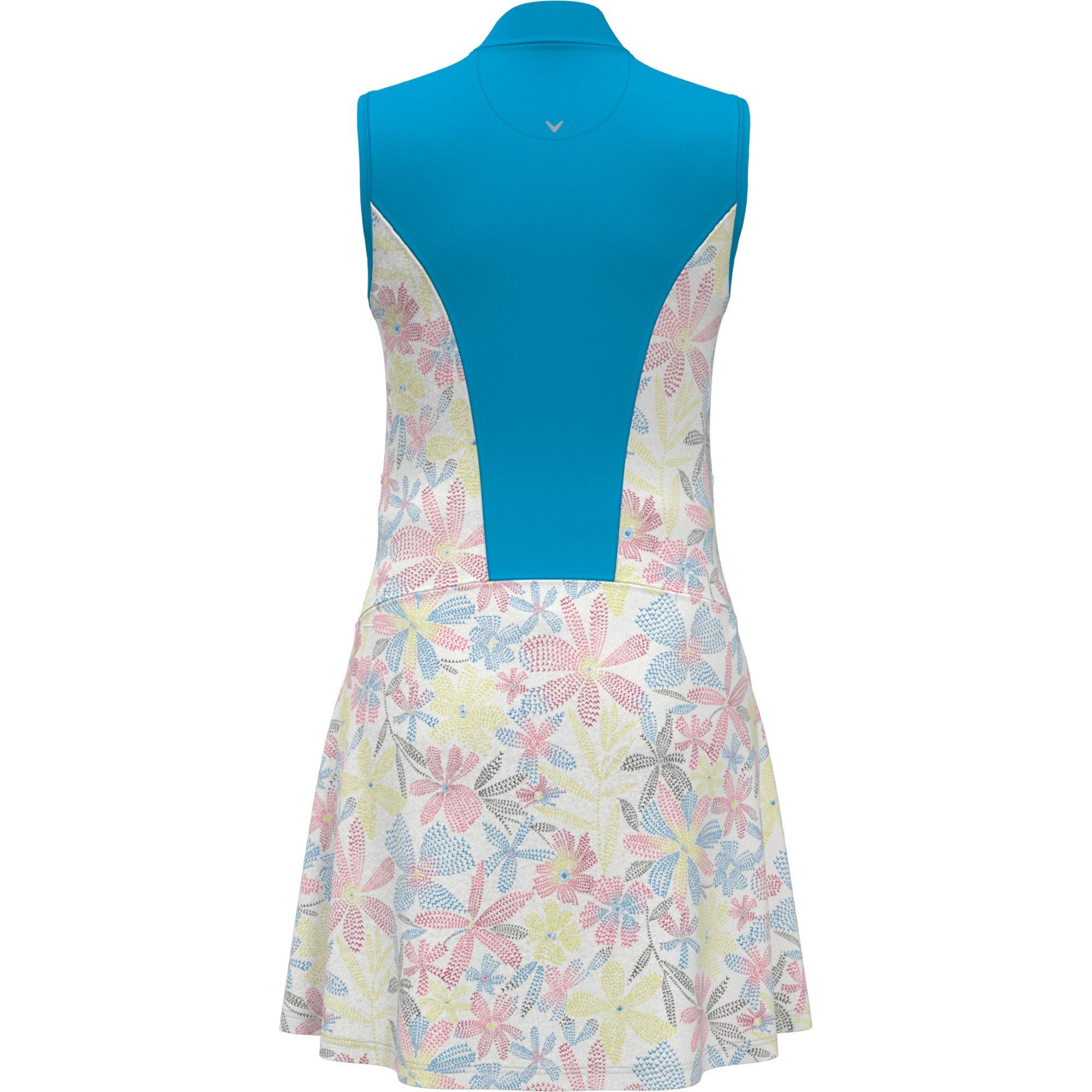 Women's Chev Floral Sleeveless Dress
