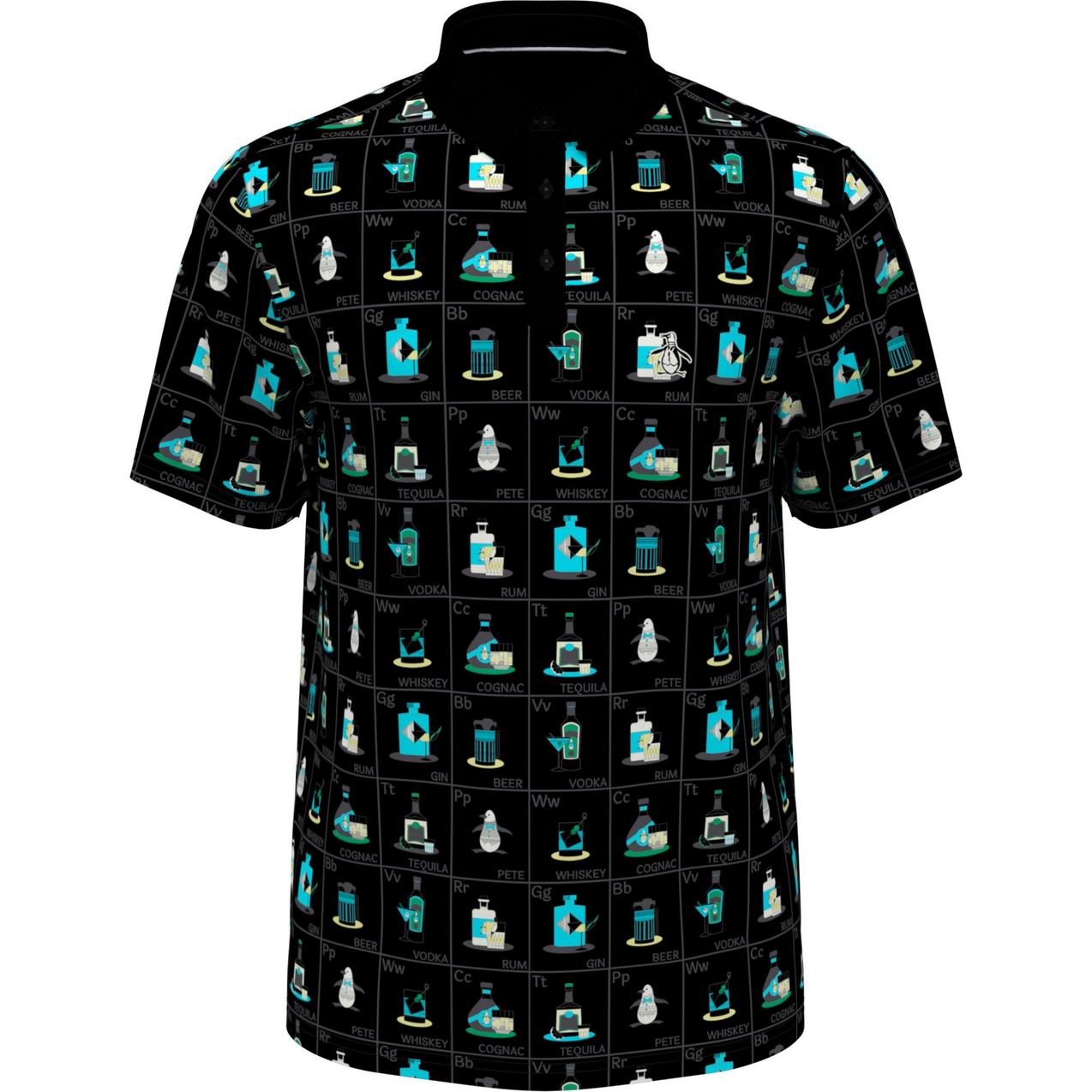 Men's Pete's Flash Cards Short Sleeve Polo