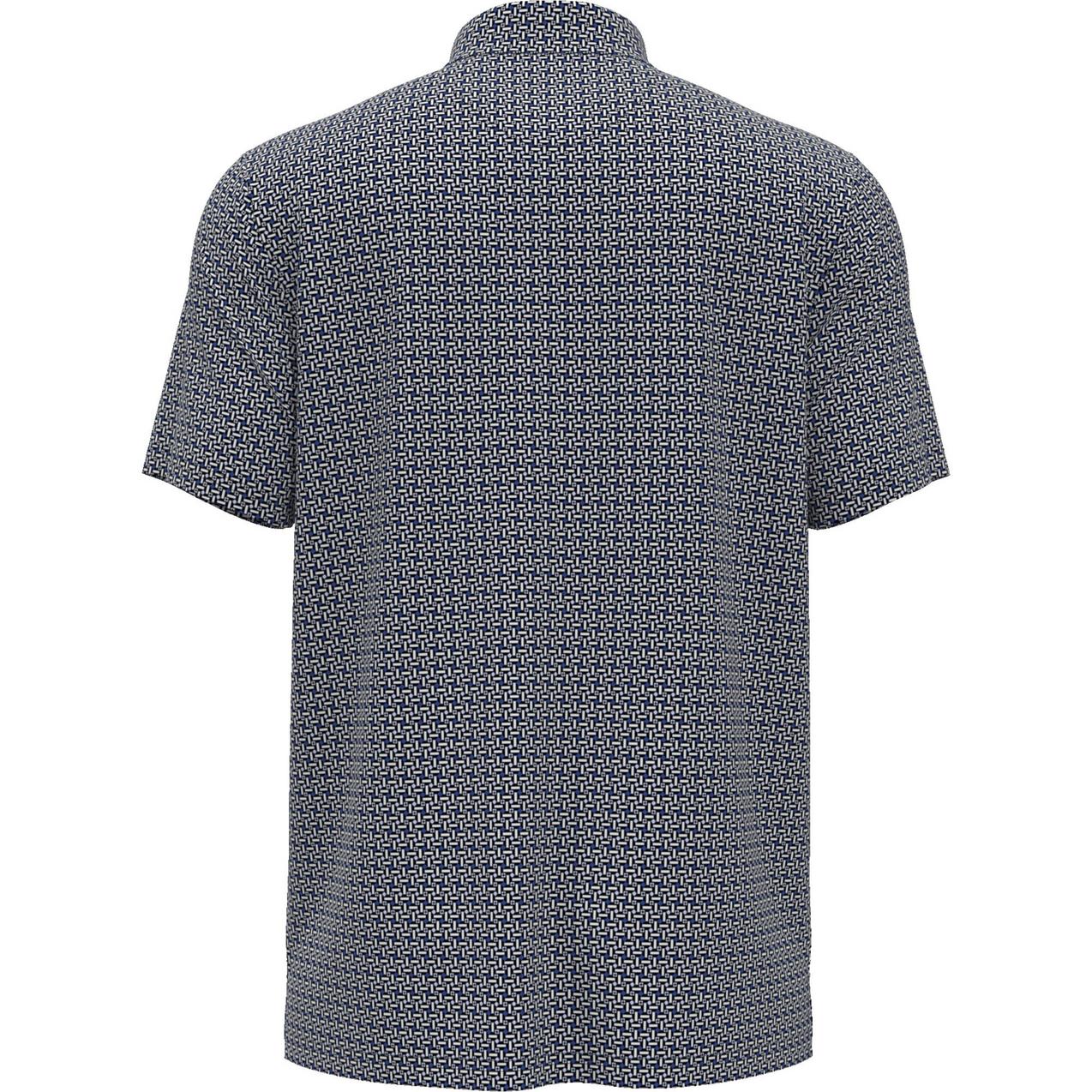 Men's Aop Micro Pinball's Flippers Short Sleeve Polo