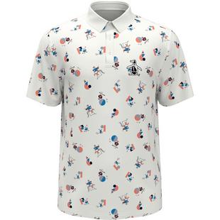 Men's All Over Memphis Pete Short Sleeve Polo