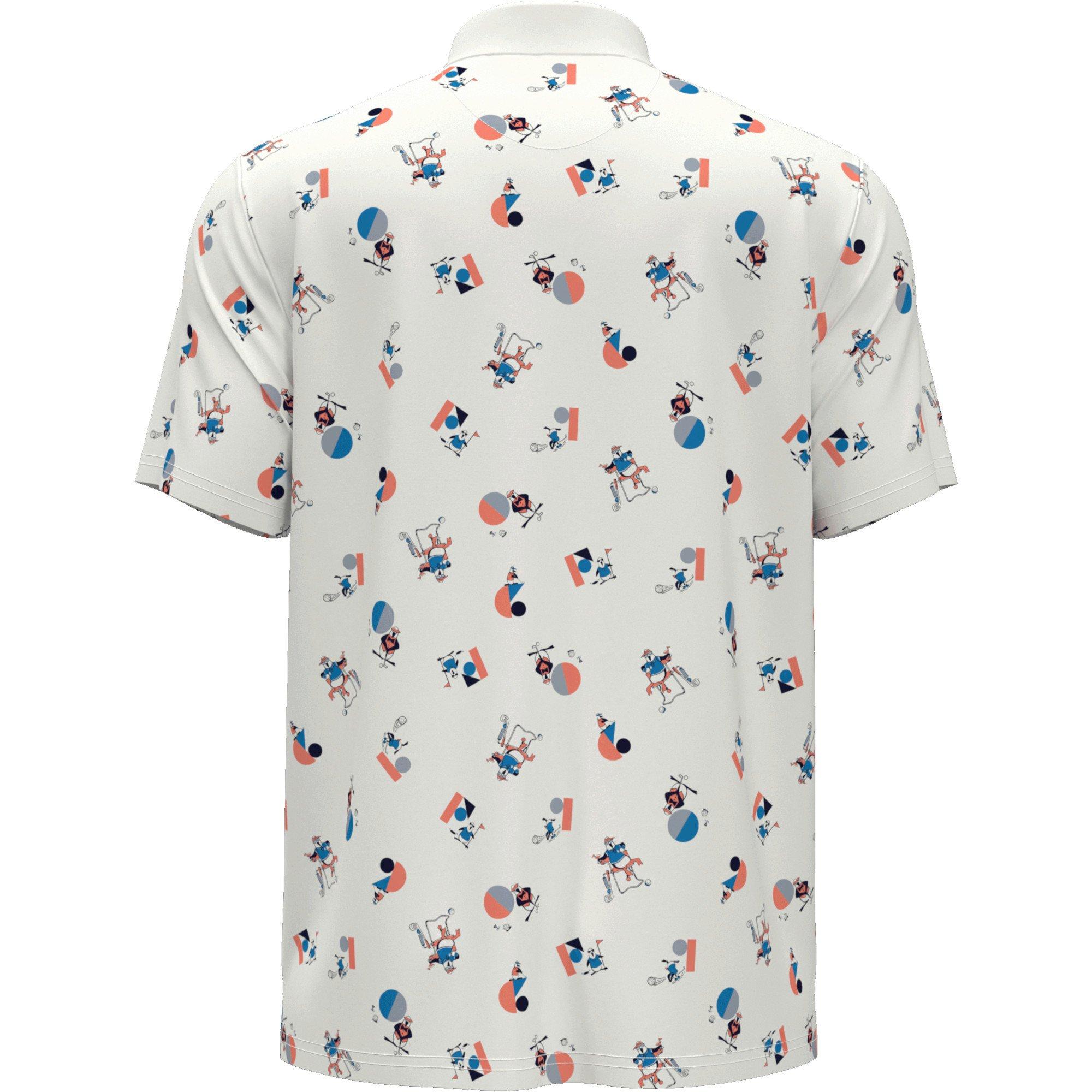 Men's All Over Memphis Pete Short Sleeve Polo