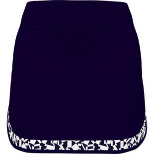 Women's Geo Two Tone 17 Inch Skort