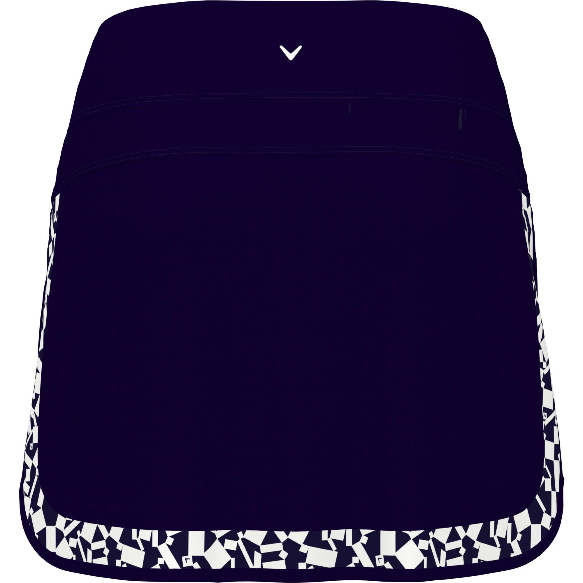 Women's Geo Two Tone 17 Inch Skort