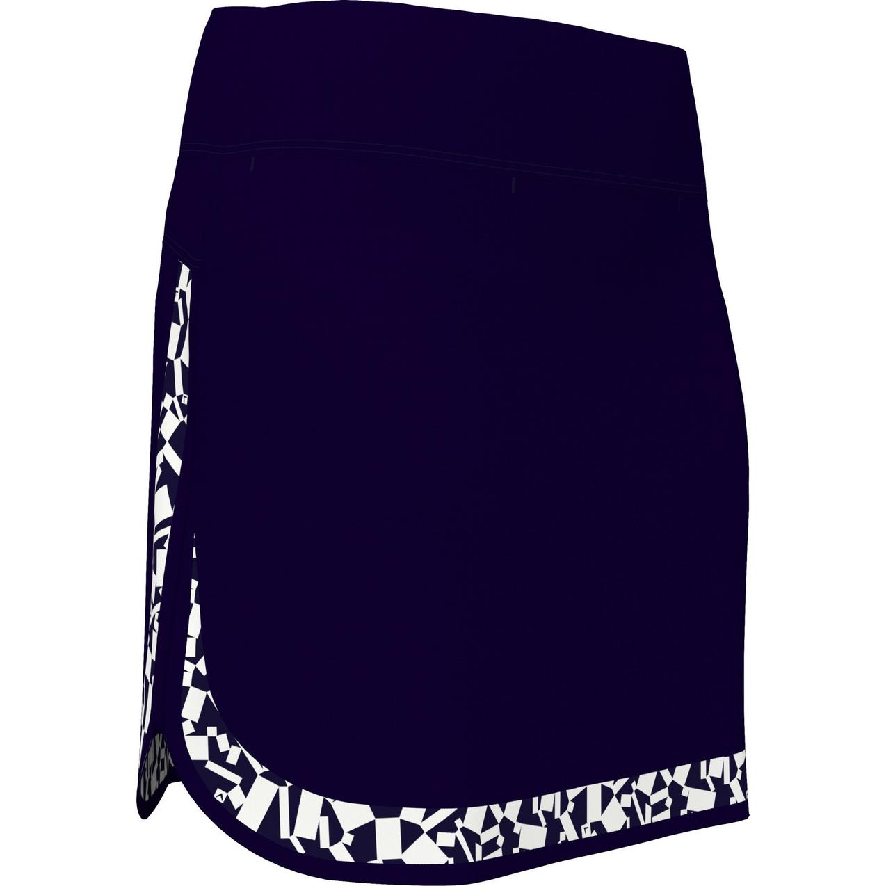 Women's Geo Two Tone 17 Inch Skort