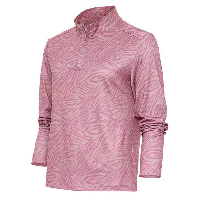 Women's Wiki Mock 1/4 Zip ANTIGUA