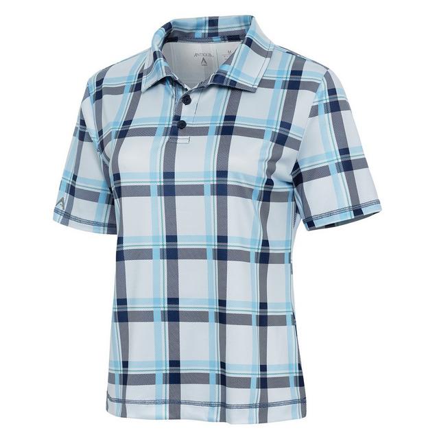 Women's Feature Short Sleeve Polo ANTIGUA